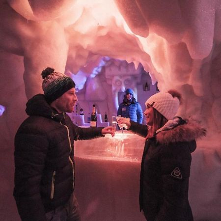 Arc 1950, ambiance chalet luxe 5/7pers dans résidence 5* skis aux pieds avec SPA Les Arcs  Exterior foto