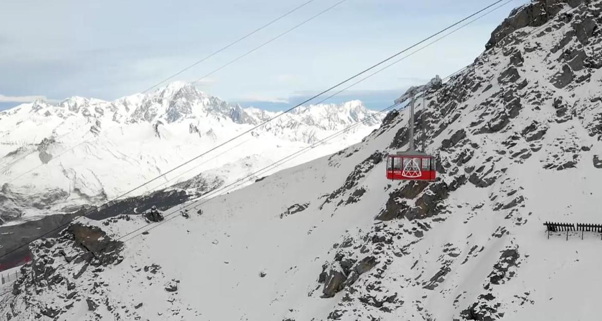 Arc 1950, ambiance chalet luxe 5/7pers dans résidence 5* skis aux pieds avec SPA Les Arcs  Exterior foto